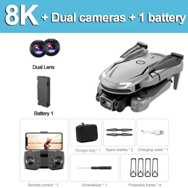 Xiaomi V88 Drone 8k 5G Professional HD Dual Camera Aerial Photography GPS Remote Control Aircraft Quadcopter dron RC TOYS - Image 10
