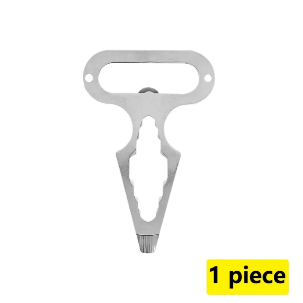 Outdoor EDC Survival Tool, Multifunctional Self-defense Spike,Wrench,Bottle Opener,Keychains - Image 9