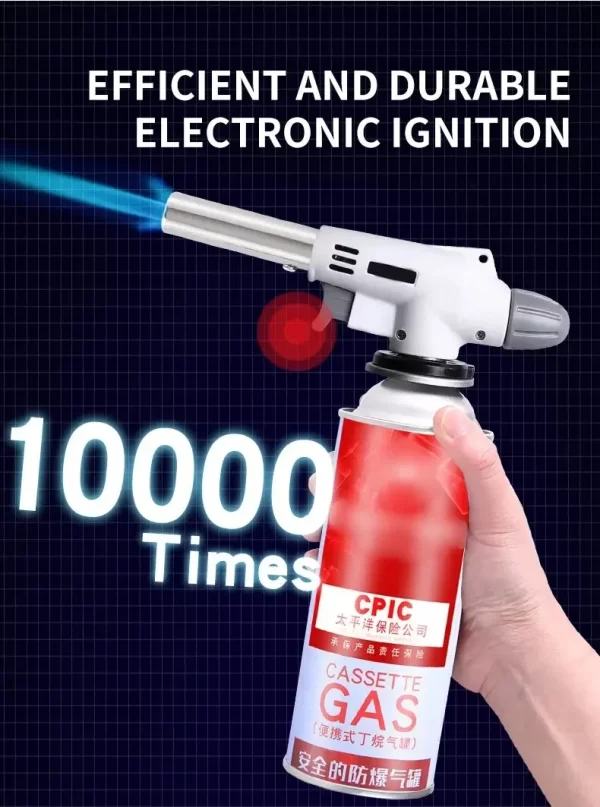 Portable Metal Flame Gun Butane Gas Welding-Burner Welding Gas Burner Flame Gas Torch Flame - Image 13
