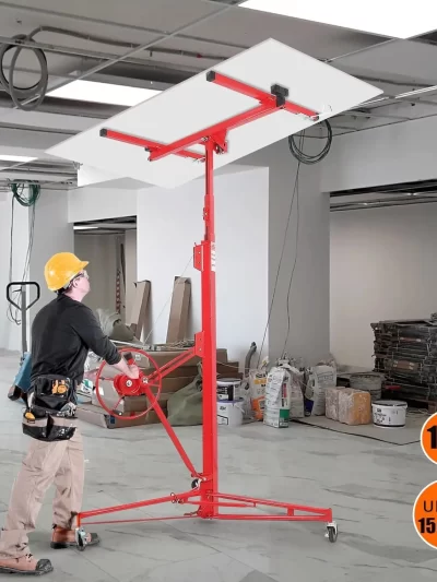 16 FT Drywall Lift Panel Rolling Hoist Jack