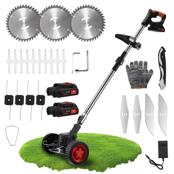 Foldable Grass Trimmer 21V 1300mAh Efficient And Durable Electric Mower - Image 7