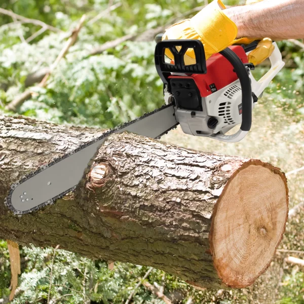 20 Inch 52CC Gasoline Chainsaw 2000W 2-Stroke Engine Gas Powered Chain Saw - Image 2