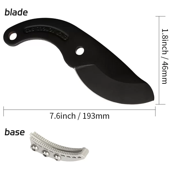 ZHENG QI Garden Branch Scissors Stretchable SK5 Steel Gardening Fruit Tree Pruning Shears - Image 10