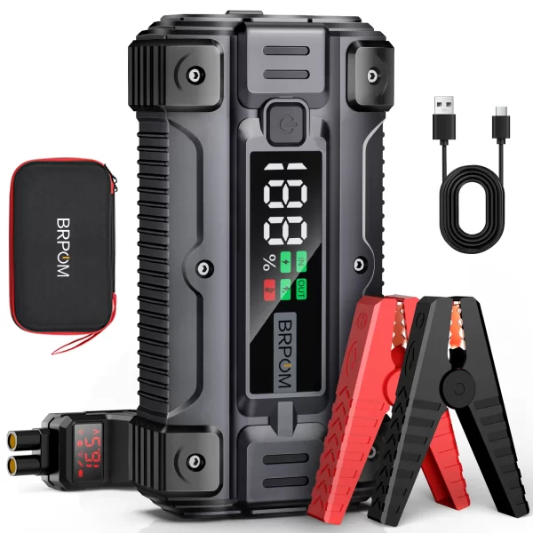 Car Jump Starter 3000A/4000A/5000A Battery Charger Emergency Power Bank Booster for 12V - Image 8