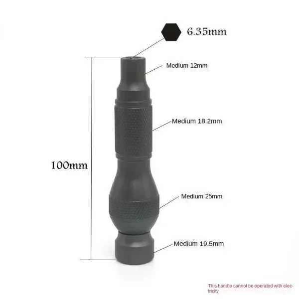 Professional Precision Screwdrivers Edc Torque Precise Ratchet Aluminum Handle Mini Electrician Tool - Image 6
