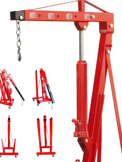 Engine Hoist 2 TON Folding Hydraulic Engine Motor Hoist Cherry Picker
