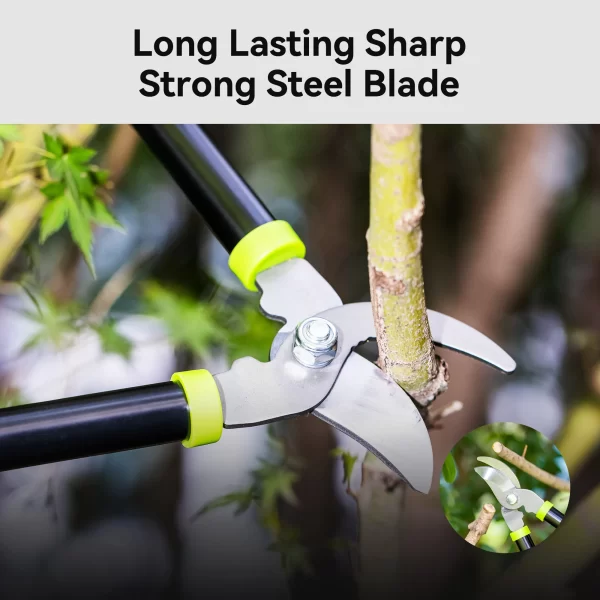 Deli 3-Piece Loppers, Hedge Clippers & Pruners Set - Image 5