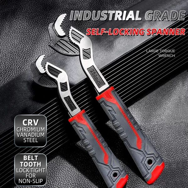 AIRAJ Universal Wrench Multi-Function Adjustable Wrench - Image 4