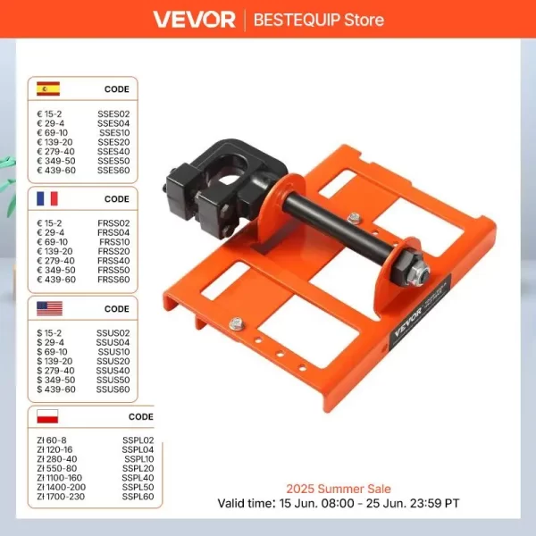 Chainsaw Mill Vertical Lumber Cutting Guide with 2"-6" Cutting Width Timber Chainsaw Attachment