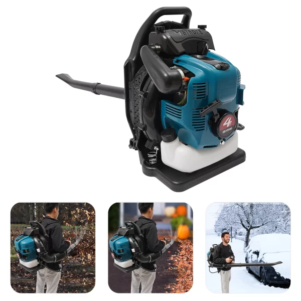 75.6CC 4 Stroke Backpack Leaf Blower 2.6KW Gasoline Powered - Image 11