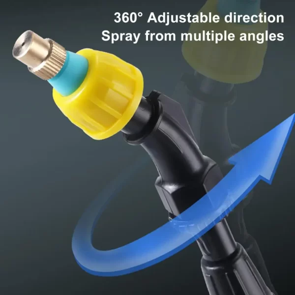5L/8L Garden Electric Sprayer Backpack Sprayer with Shoulder Strap Telescopic Wand 2 Nozzles Battery Powered Sprayer - Image 15