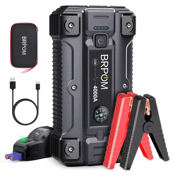 Car Jump Starter 3000A/4000A/5000A Battery Charger Emergency Power Bank Booster for 12V - Image 9