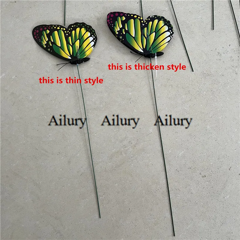 22cm Double Layer Simulation Butterflies - Image 8