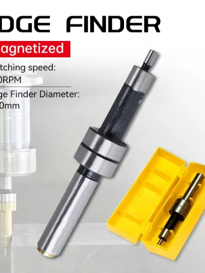 Mechanical 10MM HSS Edges Finder For Milling Lathe Machine Touches Point Sensor Including Milling Cutter