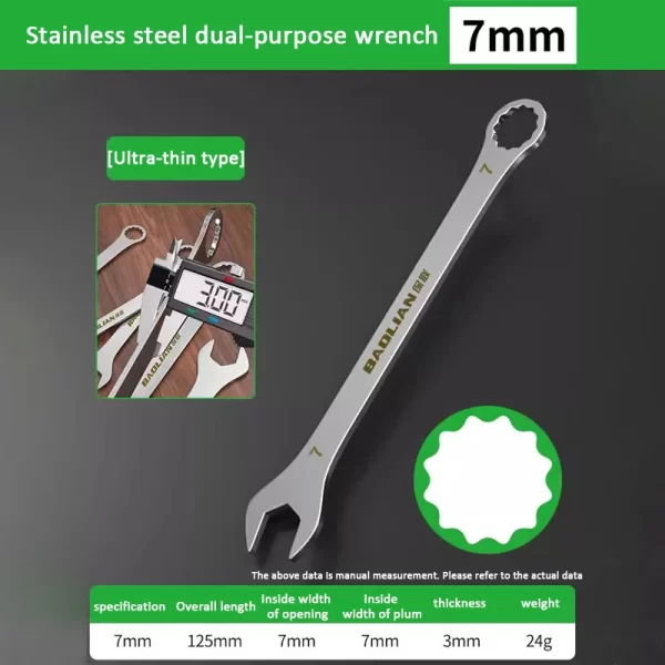 Ultra-thin Open End Wrench - Image 24