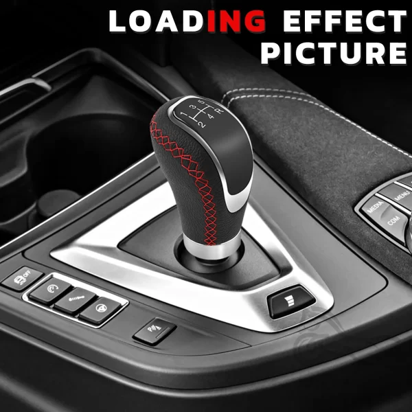Car PU Leather 5 Speed Shifter Lever With Gear Knob Manual Transmission Gear Shift Knob Car Accessories - Image 5