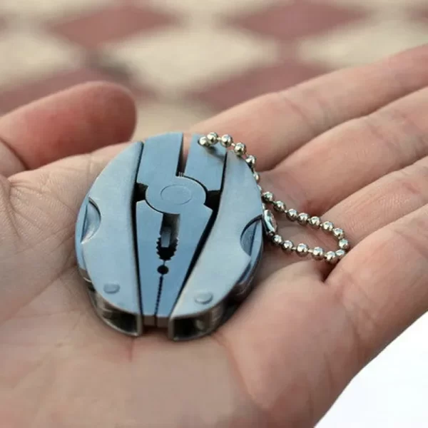 EDC Tools Travel Kits Portable Multifunction Folding Plier Stainless Steel Foldaway Knife - Image 19
