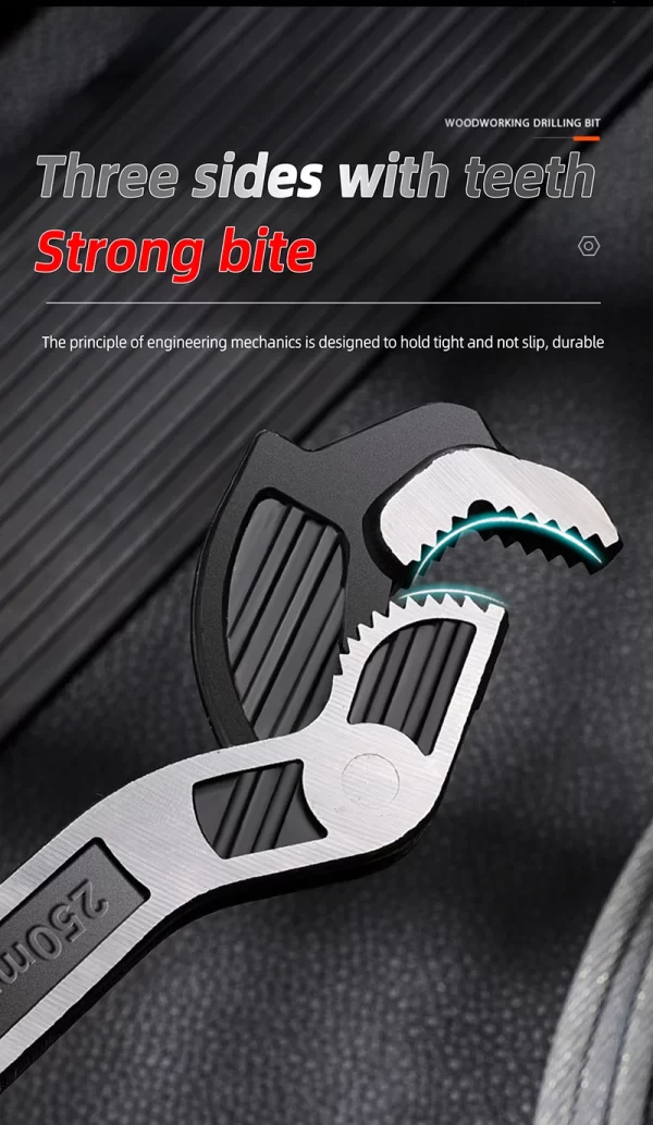 AIRAJ Universal Wrench Multi-Function Adjustable Wrench - Image 13