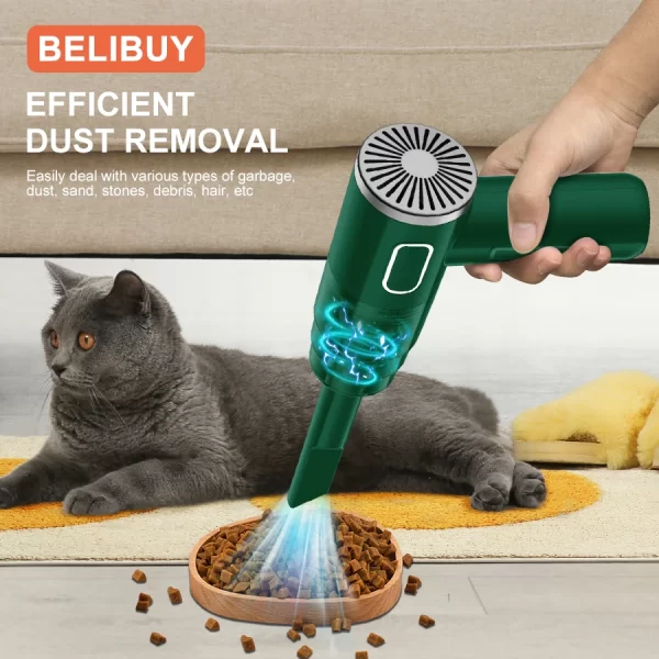 BELIBUY Car Vacuum Cleaner Portable Powerful Wireless Vacuum Cleaner Home Carpet Cleaner Home Appliance Mini Cleaning Machine - Image 4