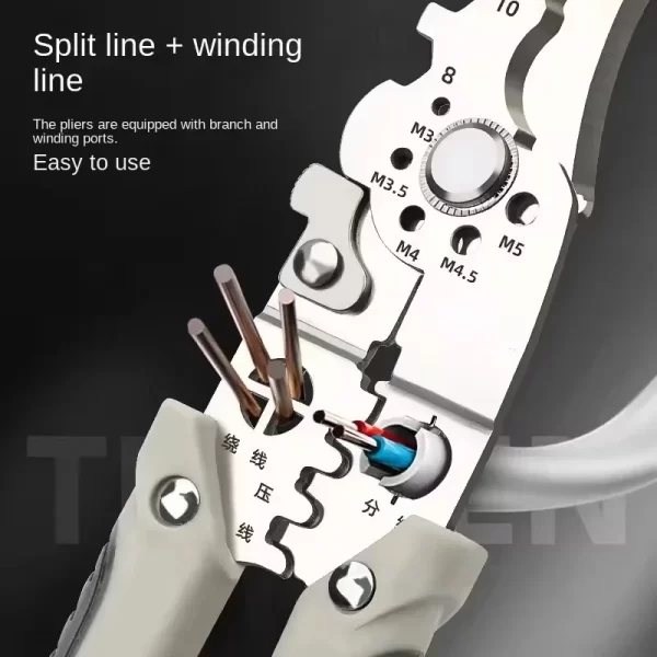 Multi Functional Electrician Pliers For Wire Splitting - Image 2