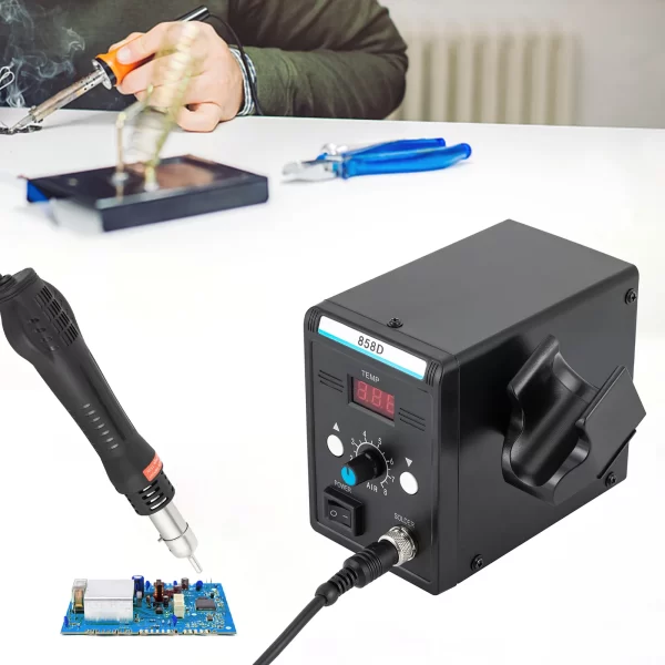 700W Hot Air Rework SMD Soldering Station - Image 4