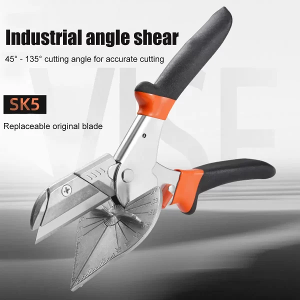 Angle Shear 45-135 Degree Miter Cutter Hand Shear - Image 3