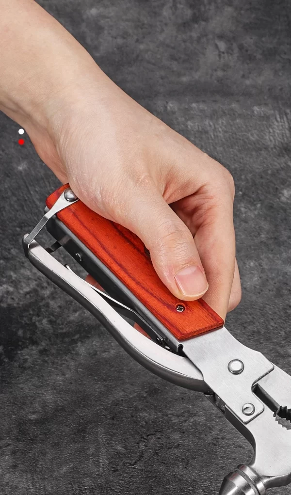 Multitool,Survival  Emergency Escape Tool with Axe,Hammer,Plier,Knife,Bottle Opener - Image 6