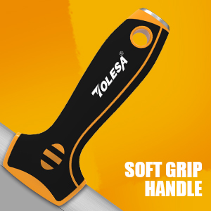 TOLESA Stainless Steel Taping Knife 5Pcs with 0.5mm Thickness Flexible Blades - Image 10