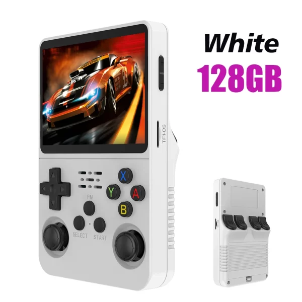 128G R36S Retro Handheld Video Game Console Linux System 3.5 Inch IPS Screen R35s Pro Portable Pocket Video Player 64GB Games - Image 8