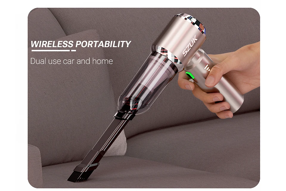 SZUK New Mini Car Vacuum Cleaner 985000Pa Wireless Vacuum Cleaner Powerful Suction - Image 37