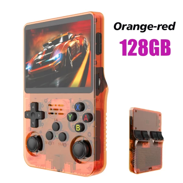 128G R36S Retro Handheld Video Game Console Linux System 3.5 Inch IPS Screen R35s Pro Portable Pocket Video Player 64GB Games - Image 9