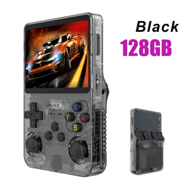 128G R36S Retro Handheld Video Game Console Linux System 3.5 Inch IPS Screen R35s Pro Portable Pocket Video Player 64GB Games - Image 15
