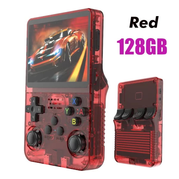 128G R36S Retro Handheld Video Game Console Linux System 3.5 Inch IPS Screen R35s Pro Portable Pocket Video Player 64GB Games - Image 11