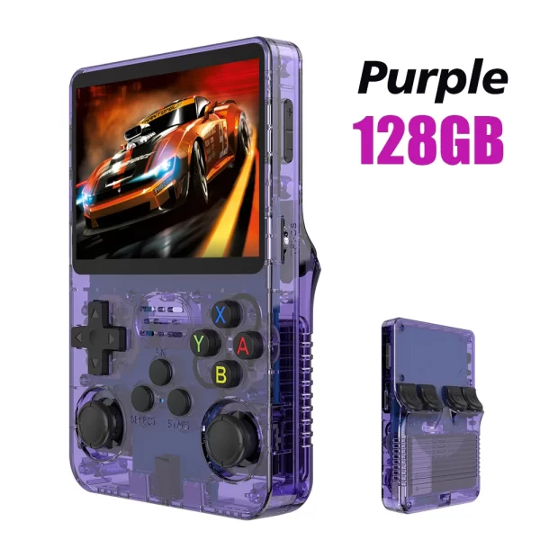 128G R36S Retro Handheld Video Game Console Linux System 3.5 Inch IPS Screen R35s Pro Portable Pocket Video Player 64GB Games - Image 7