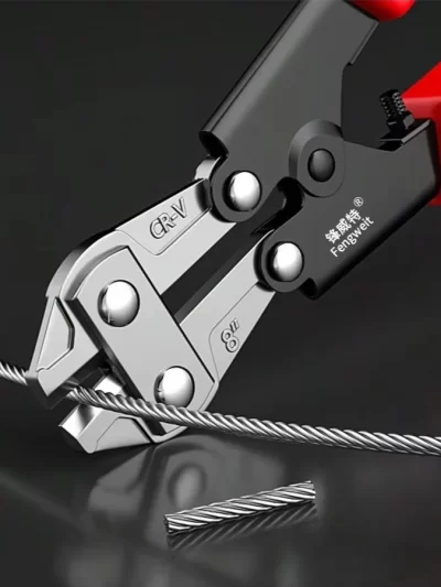 1pc Mini Bolt Cutter, Made Of Chrome-Vanadium Alloy