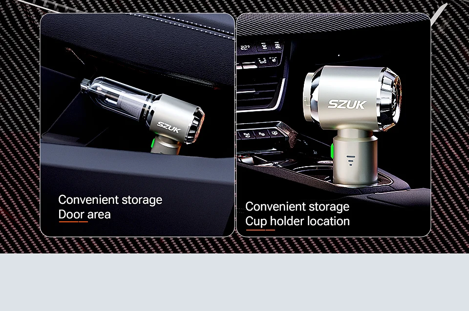 SZUK New Mini Car Vacuum Cleaner 985000Pa Wireless Vacuum Cleaner Powerful Suction - Image 45