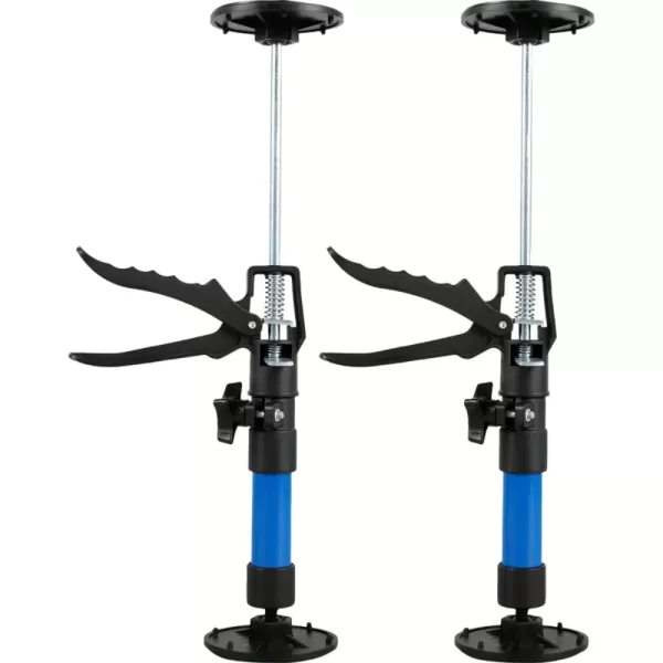 2Pcs Labor-Saving Telescopic Steel Support Rod Cabinet Jack Drywall Construction Tool Extensible Non-slip Hand Lifting Jack Tool - Image 9