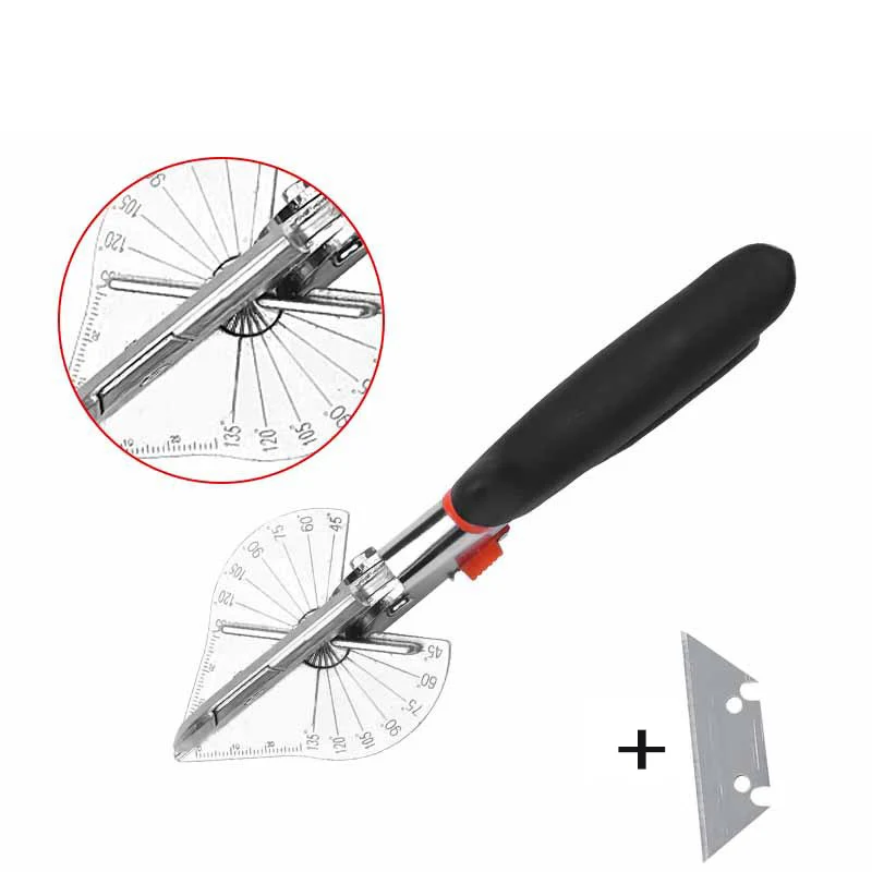 Multi-angle Bevel Scissors Angle Shear 45-135 Degree Angle Mitre Siding Wire Duct Cutter - Image 15