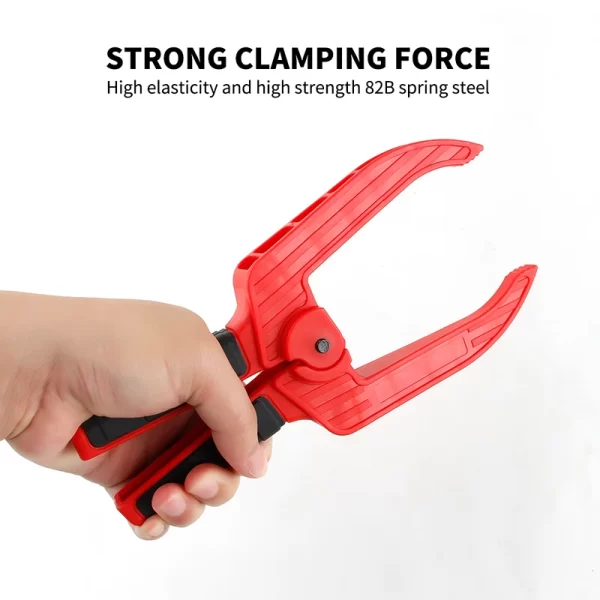 DURATEC Large Depth Plastic Spring Clamp Flexible Strong - Image 5