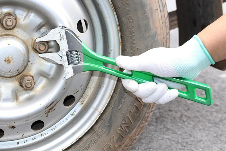 LAOA Large Opening Adjustable Wrench Light Spanner Multifunctional Bathroom Pipe Wrench 6-12 inch Plumbing Repair Hand Tools - Image 23