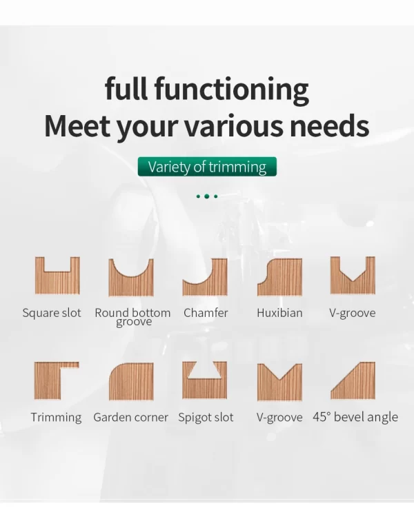 Wood Router Tool Combo Kit Electric Woodworking Machines - Image 15