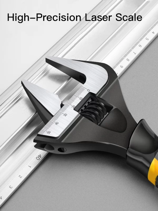 AIRAJ Adjustable Wrench Stainless Steel Universal Spanner Bathroom Wrench - Image 4