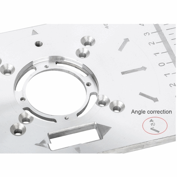 Aluminium Carpenty Router Table Insert Plate - Image 13