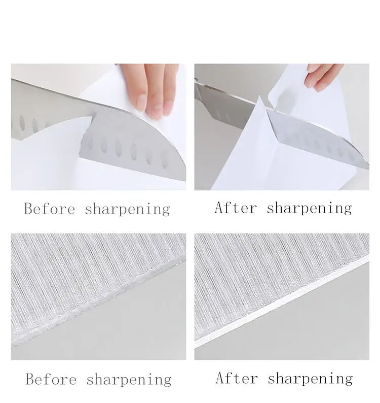 Knife Sharpener Sharpening Tool Easy And Safe To Sharpens Kitchen Chef Knives - Image 15