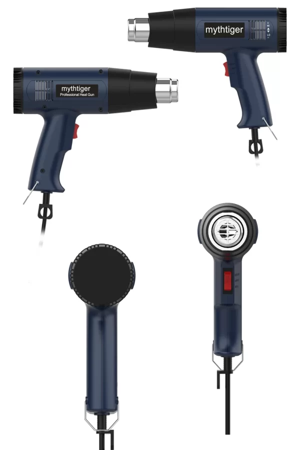 2000W Industrial Electric Hot Air Gun Digital Display Car Film Heat Gun Air Dryer for Soldering Thermal Blower Shrink Wrapping - Image 23
