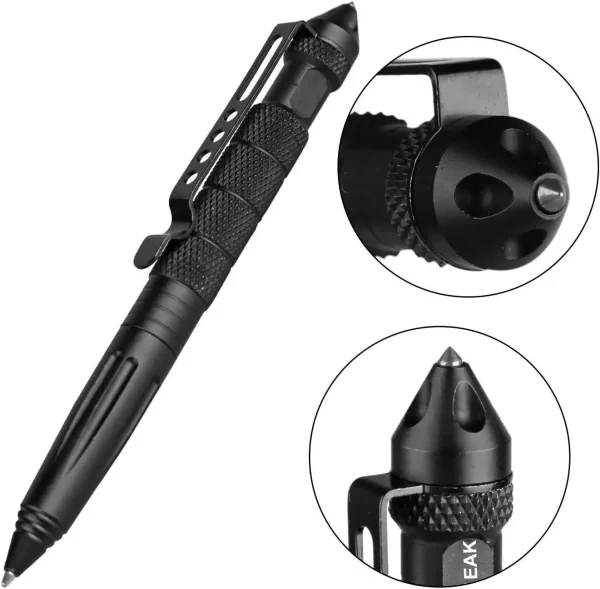 Military Tactical Pen, Professional Self Defense Pen, Emergency Glass Breaker Pen