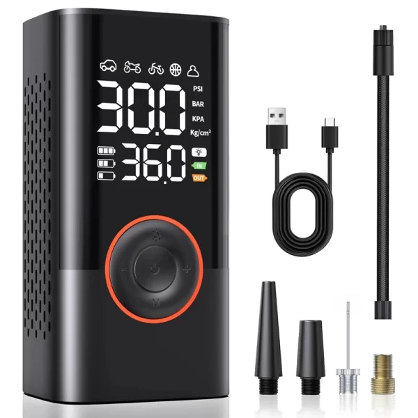 1pc Wireless Car Air Compressor Air Pump Electric Tire Inflator Pump - Image 8