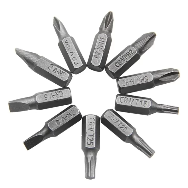 L-shaped 1/4 Hexagonal Screwdriver Bit 90 Degree Double Head Handle - Image 3