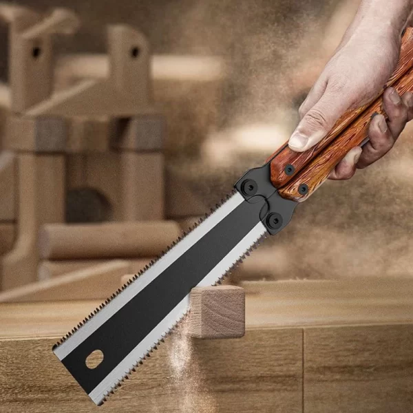 Multifunctional Folding Butterfly Saw Double-sided Grinding Hand Saw - Image 7