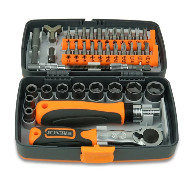 Multipurpose Tool Kit Hardware Tools Combination Wrenches Toolbox Hand Tool Sets - Image 8